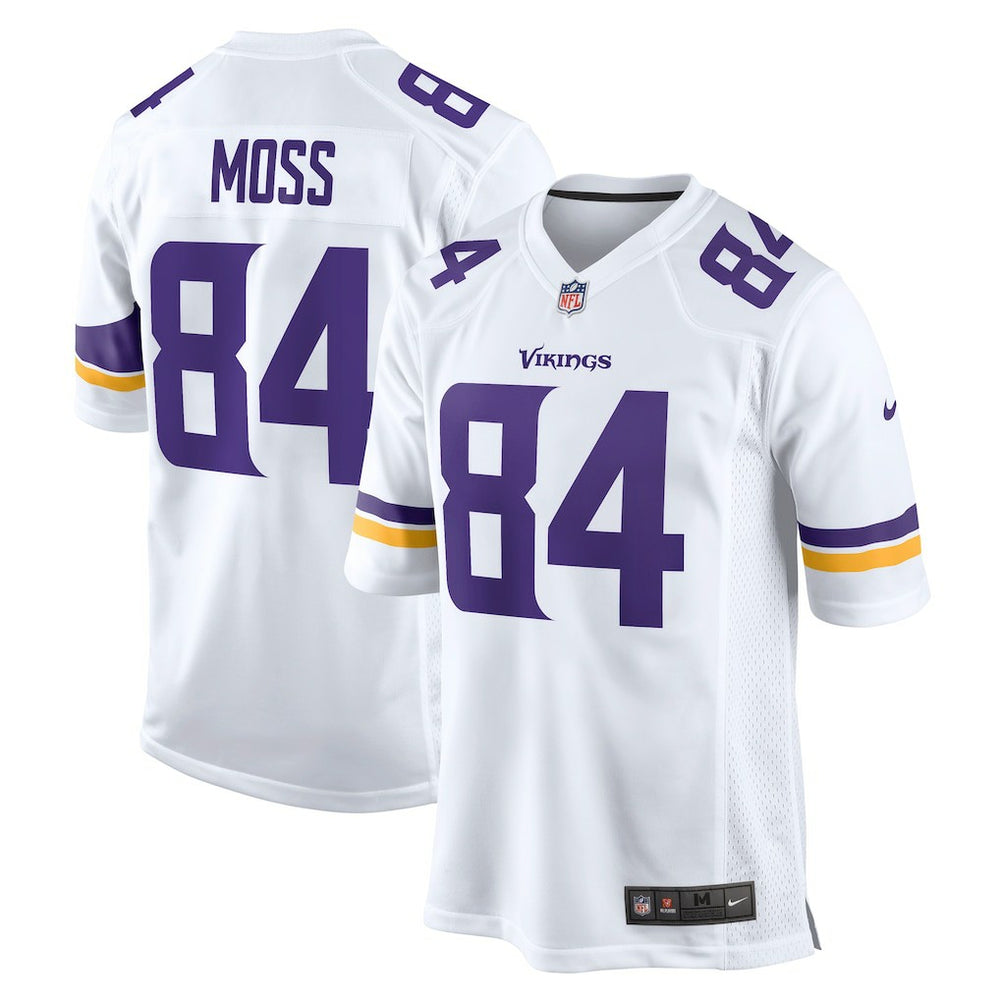 Randy Moss Minnesota Vikings Retired Player Game Jersey - White sale