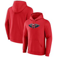 New Orleans Pelicans Primary Logo Pullover Hoodie - Red discount