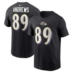 Mark Andrews Baltimore Ravens Player Name & Number T-Shirt - Black discount