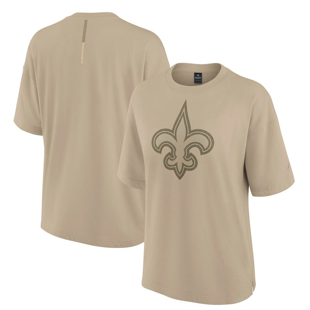 New Orleans Saints Women's Oversized Elements T-Shirt - Khaki online