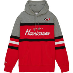 Carolina Hurricanes Head Coach Pullover Hoodie - Red/Gray Hoodies