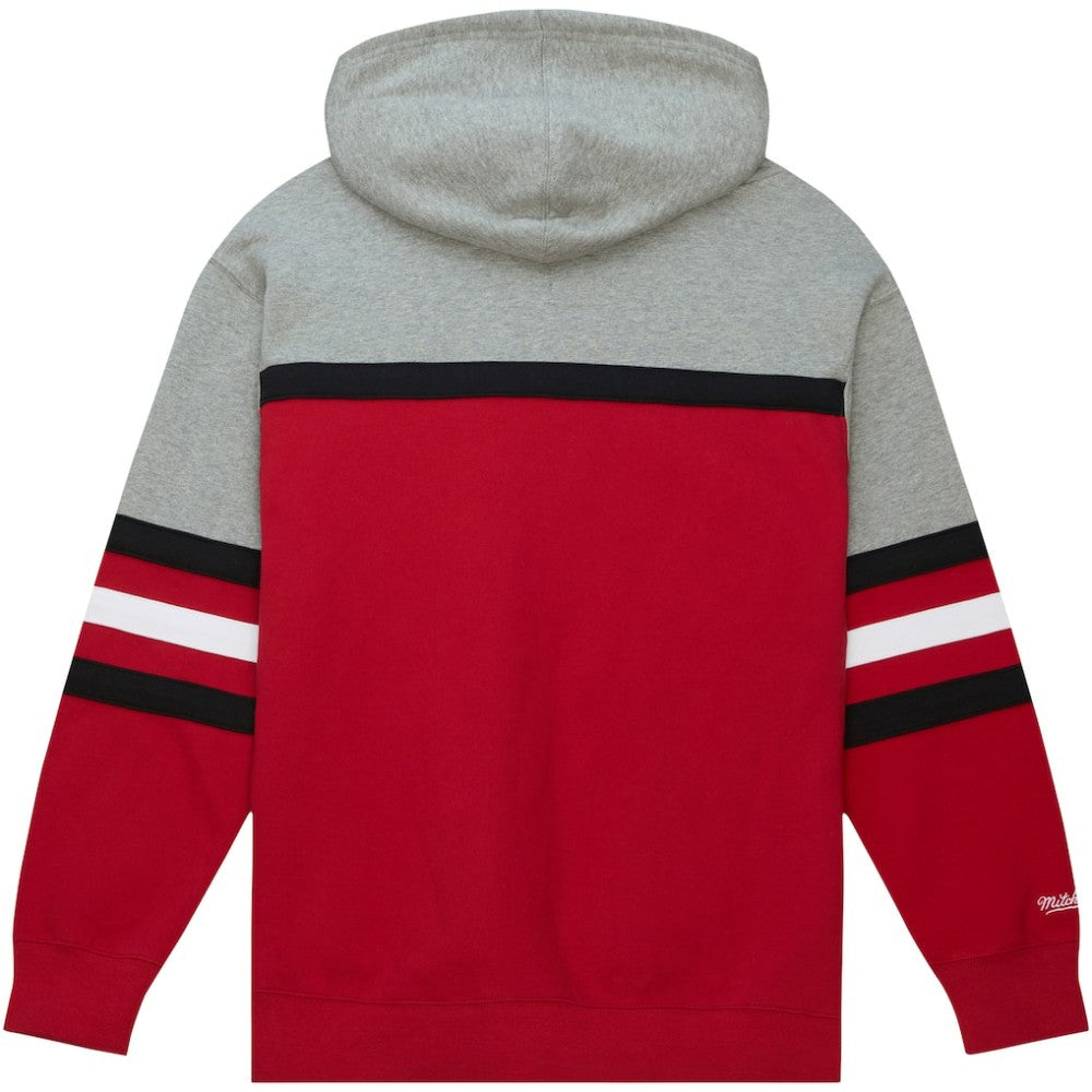 Detroit Red Wings Head Coach Pullover Hoodie - Red/Gray Hoodies