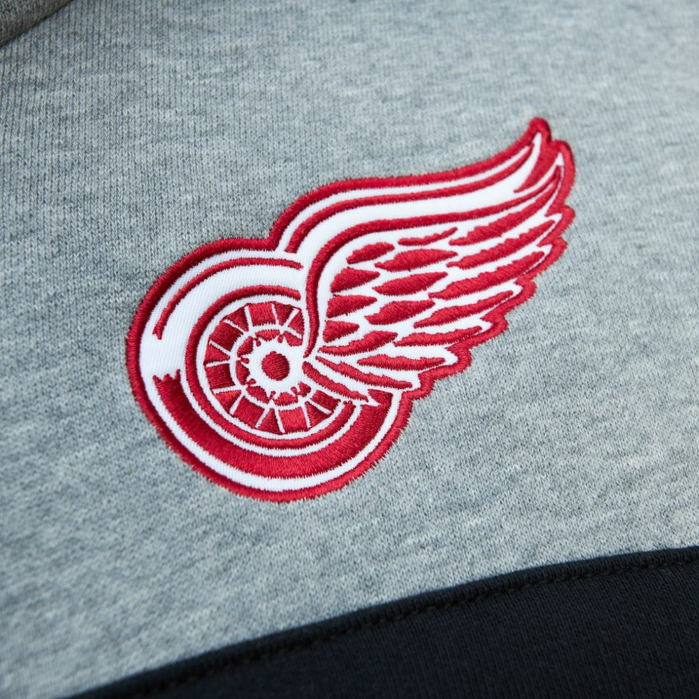 Detroit Red Wings Head Coach Pullover Hoodie - Red/Gray Hoodies