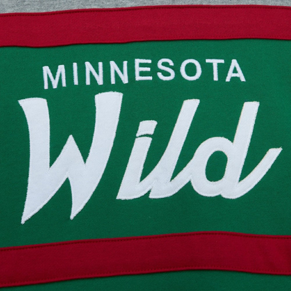 Minnesota Wild Head Coach Pullover Hoodie - Green/Gray Hoodies