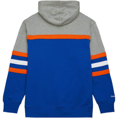 New York Islanders Head Coach Pullover Hoodie - Royal/Gray Hoodies