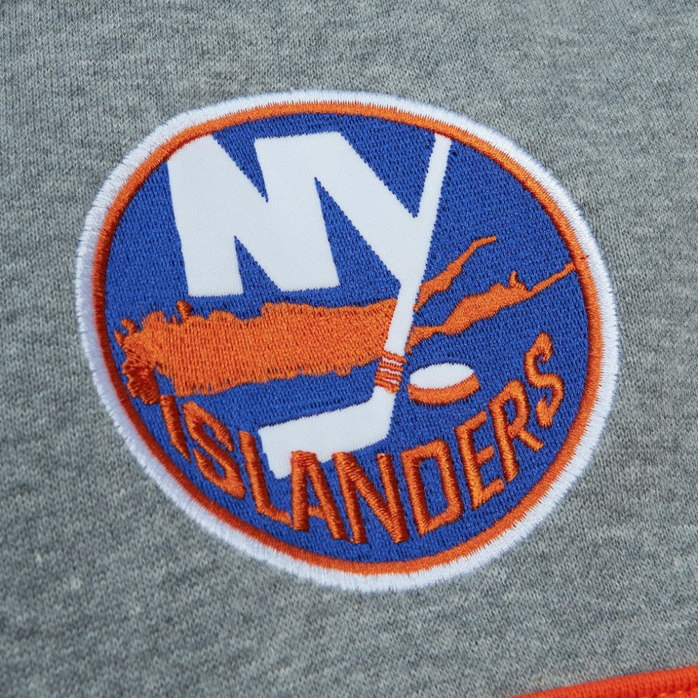 New York Islanders Head Coach Pullover Hoodie - Royal/Gray Hoodies