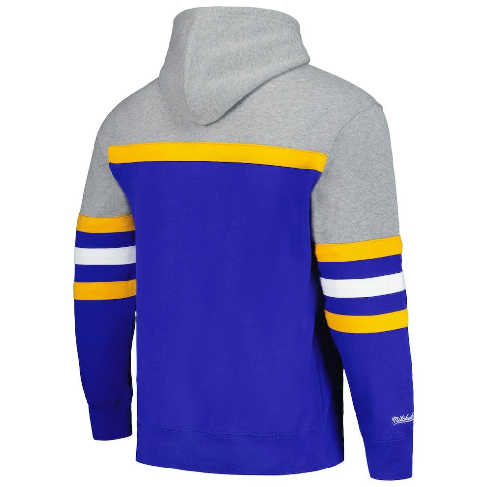 St. Louis Blues Head Coach Pullover Hoodie - Blue/Gray Hoodies