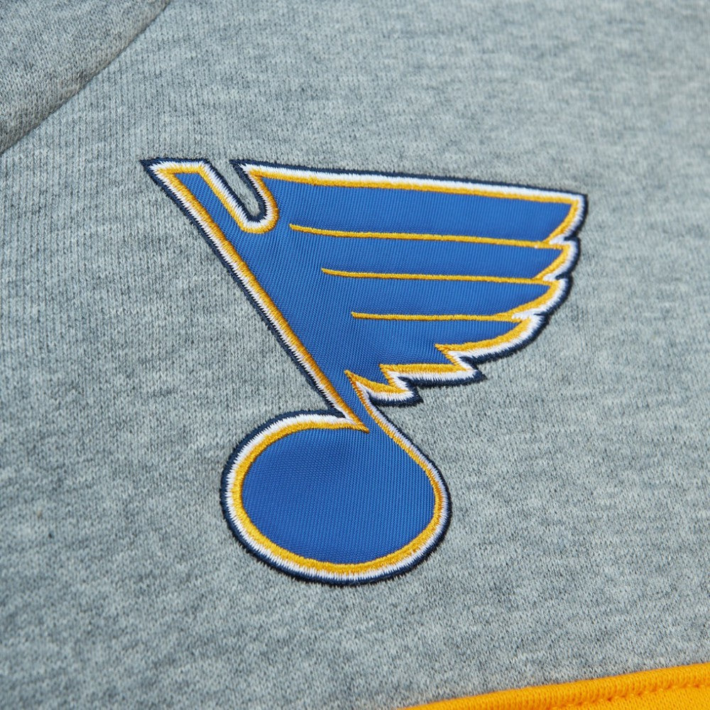 St. Louis Blues Head Coach Pullover Hoodie - Blue/Gray Hoodies