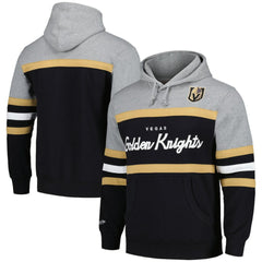 Vegas Golden Knights Head Coach Pullover Hoodie - Black/Gray Hoodies