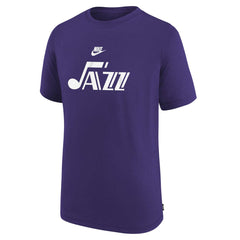 Utah Jazz NBA Youth 2023/24 Classic Edition Authentic Pregame Shooting T-Shirt - Purple outlet