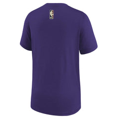Utah Jazz NBA Youth 2023/24 Classic Edition Authentic Pregame Shooting T-Shirt - Purple outlet