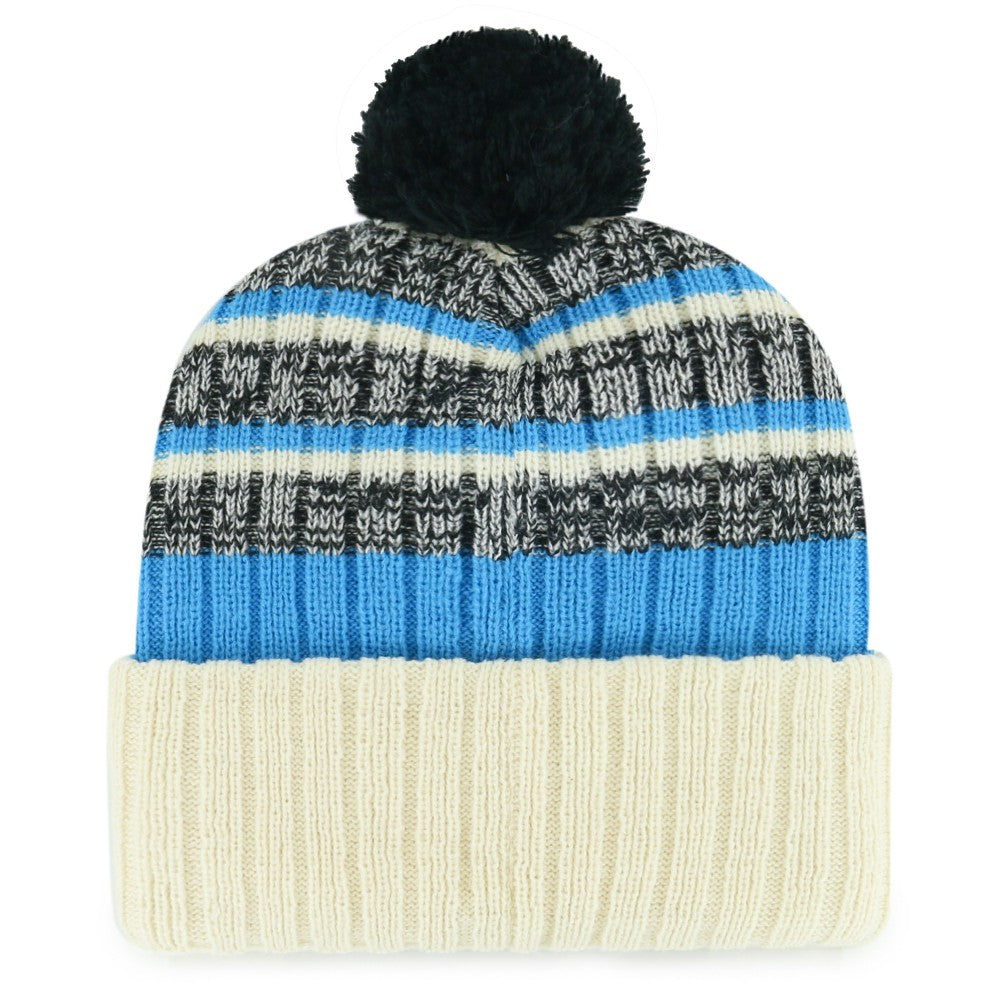 Miami Marlins Tavern Cuffed Knit Hat with Pom Natural