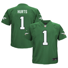 Jalen Hurts Philadelphia Eagles Preschool Game Jersey - Kelly Green online