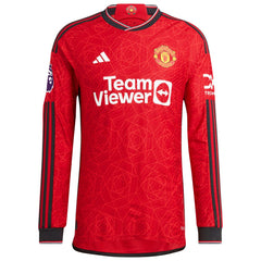 Lisandro Martínez Manchester United 2023/24 Home Long Sleeve Player Jersey - Red discount
