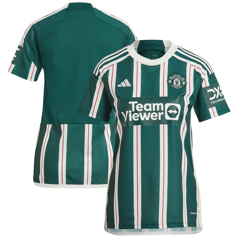 Manchester United Women's 2023/24 Away Replica Jersey - Green sale