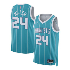 Brandon Miller Charlotte Hornets Unisex NBA Draft Swingman Jersey - Icon Edition - Teal shop