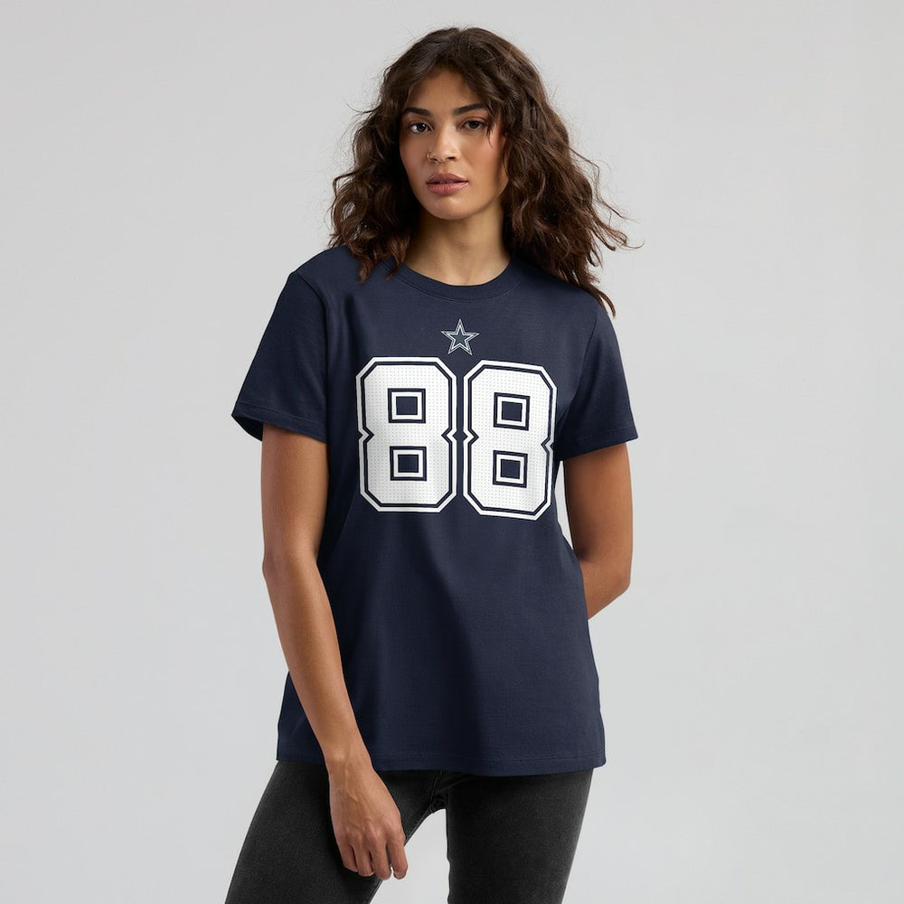 CeeDee Lamb Dallas Cowboys Women's Player Name & Number T-Shirt - Navy on sale