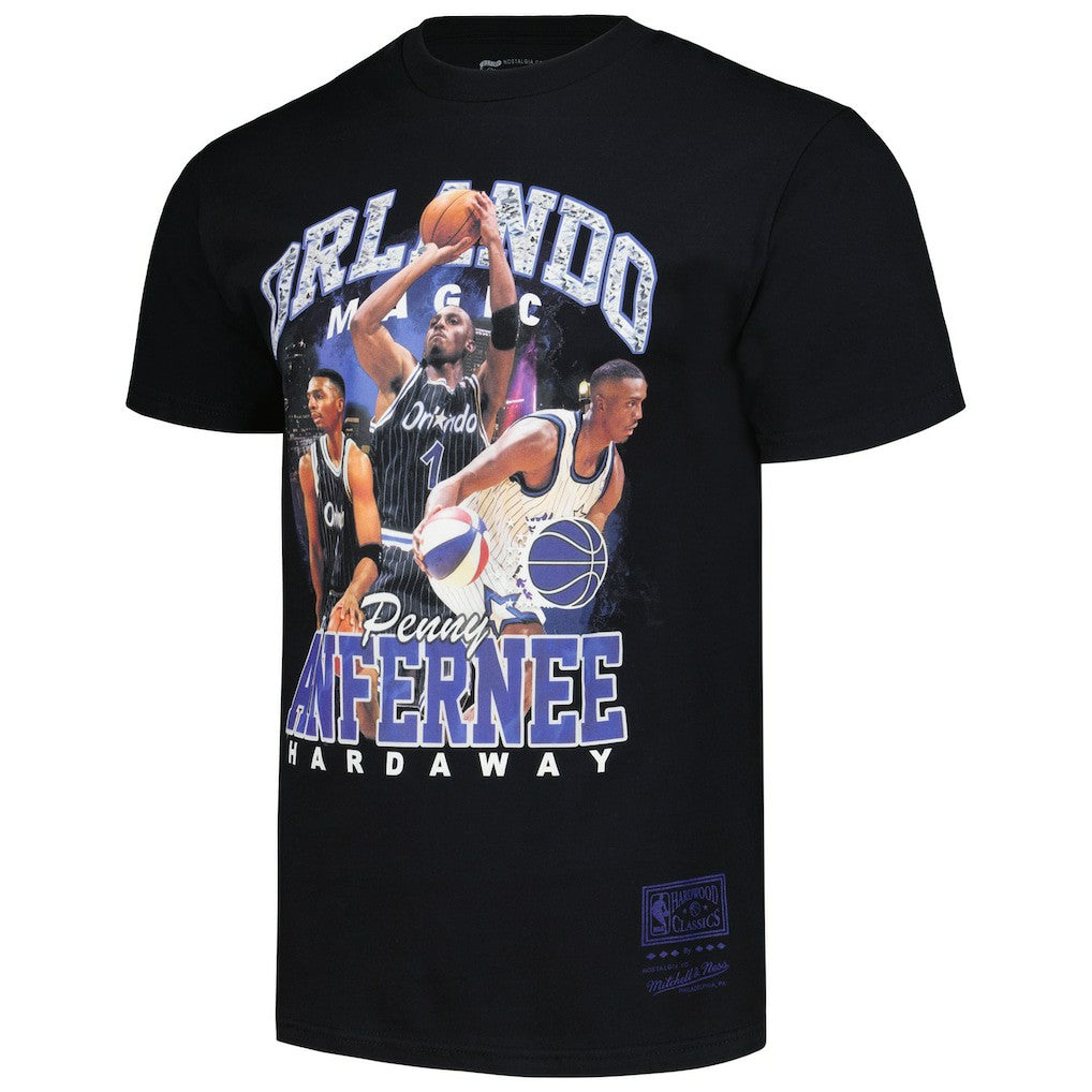 Penny Hardaway Orlando Magic Hardwood Classics Bling Concert Player T-Shirt - Black shop