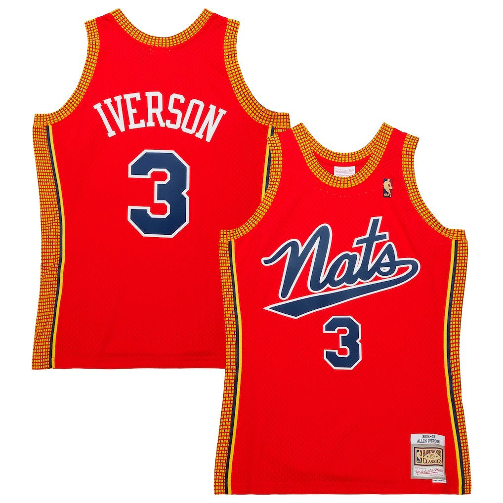 Allen Iverson Philadelphia 76ers 2004/05 Hardwood Classics Swingman Jersey - Red discount