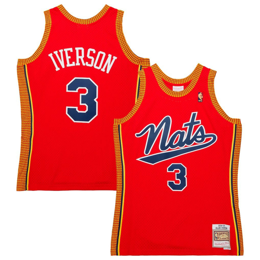 Allen Iverson Philadelphia 76ers 2004/05 Hardwood Classics Swingman Jersey - Red discount
