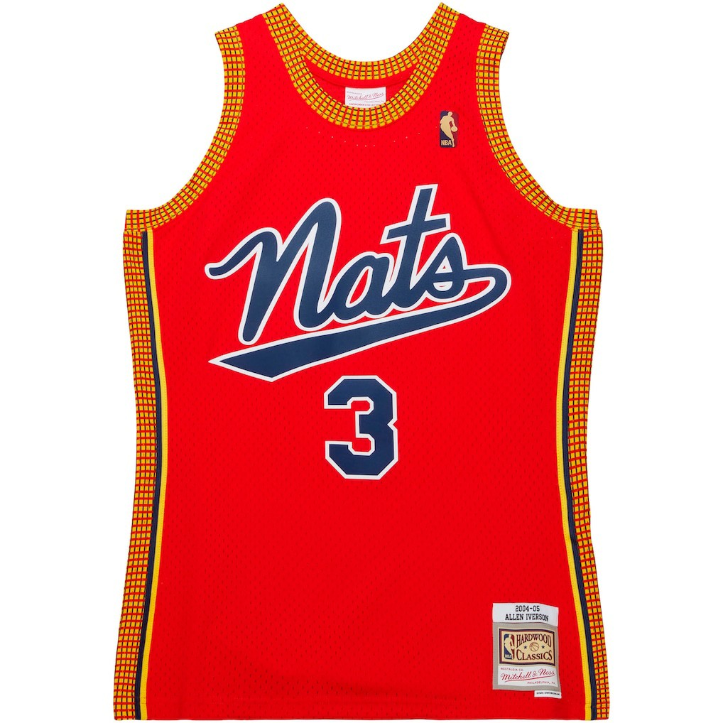 Allen Iverson Philadelphia 76ers 2004/05 Hardwood Classics Swingman Jersey - Red discount