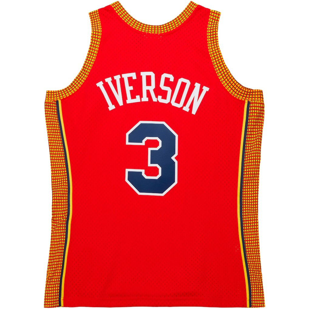 Allen Iverson Philadelphia 76ers 2004/05 Hardwood Classics Swingman Jersey - Red discount