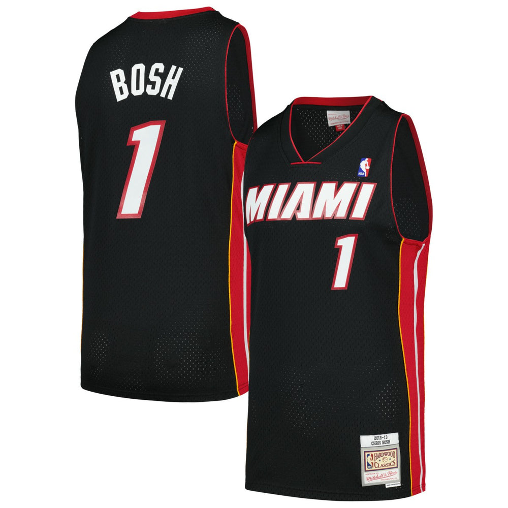 Chris Bosh Miami Heat 2012/13 Hardwood Classics Swingman Jersey - Black sale