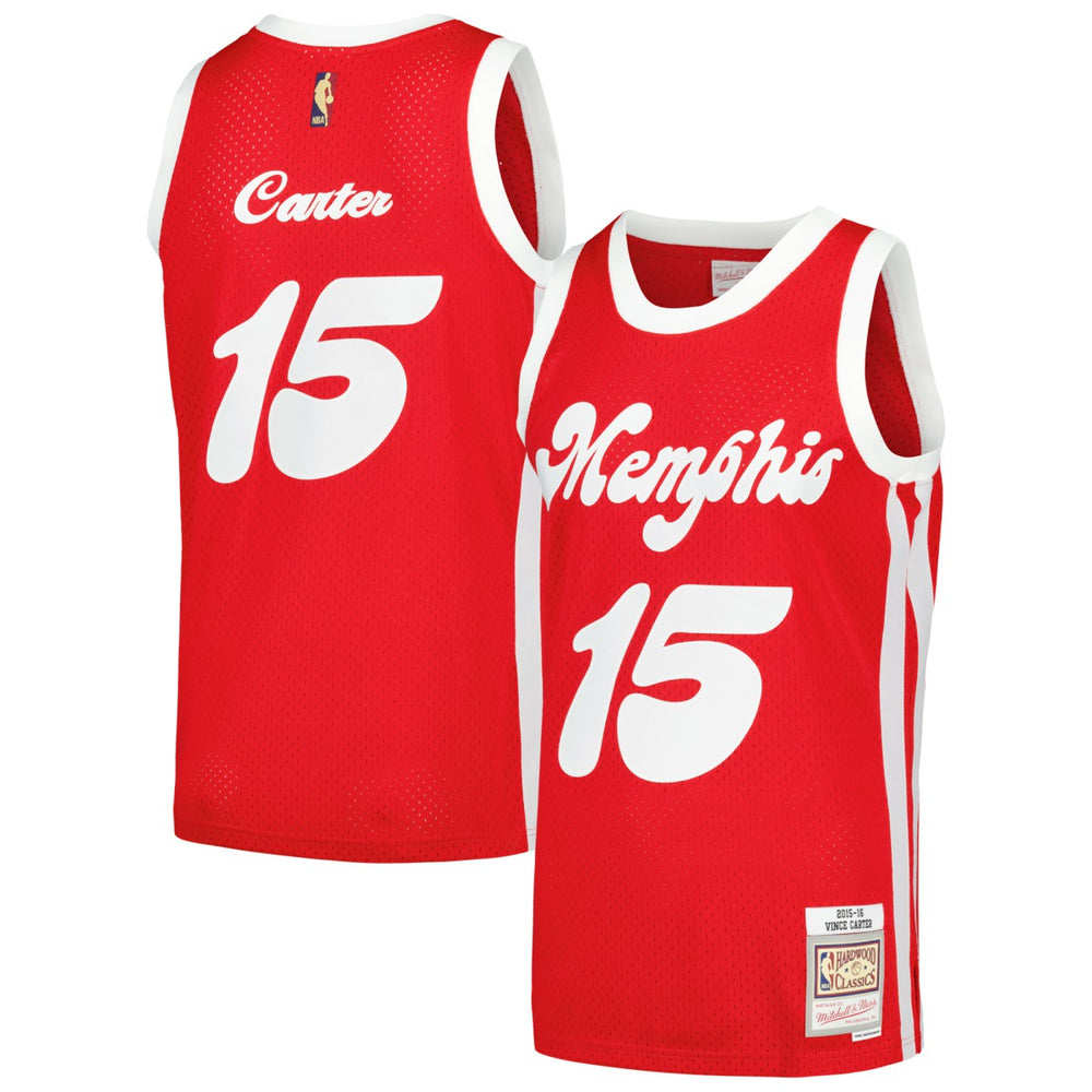 Vince Carter Memphis Grizzlies 2015/16 Hardwood Classics Swingman Jersey - Red sale