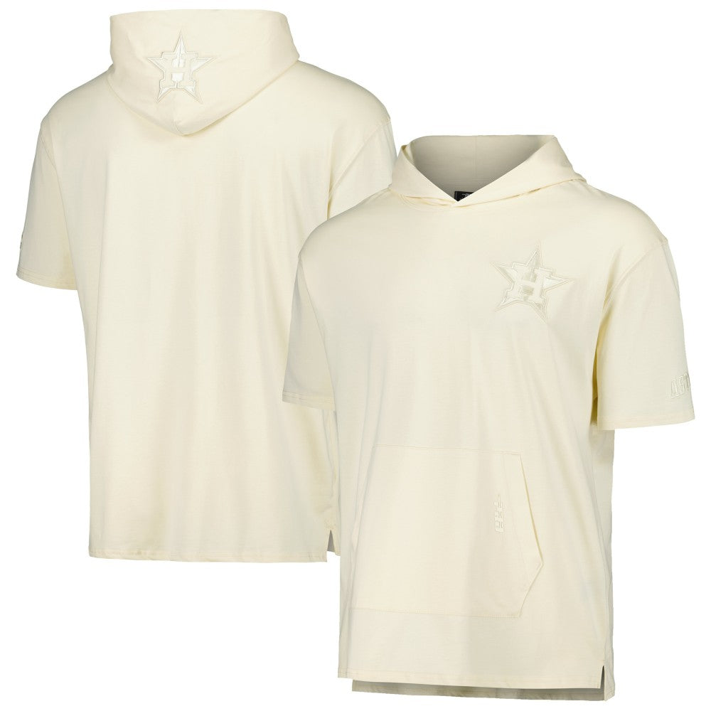 Houston Astros Pro Standard Neutral Hoodie T-Shirt Cream