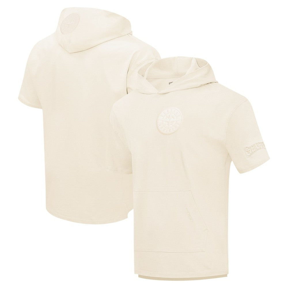 Seattle Mariners Pro Standard Neutral Hoodie T-Shirt Cream