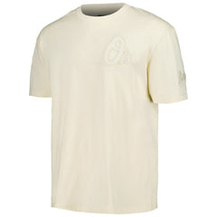 Baltimore Orioles Pro Standard Oversized Neutral CJ Dropped Shoulders T-Shirt Cream