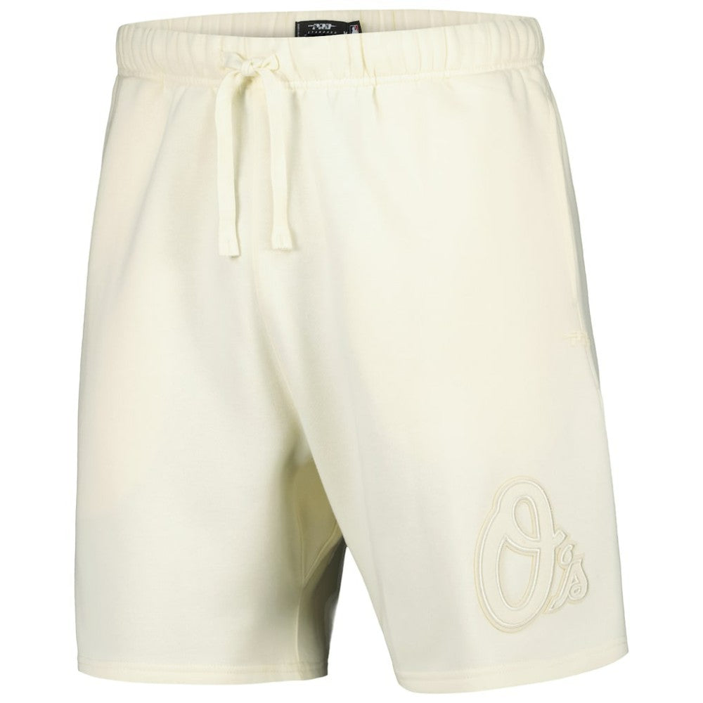 Baltimore Orioles Pro Standard Neutral Fleece Shorts Cream