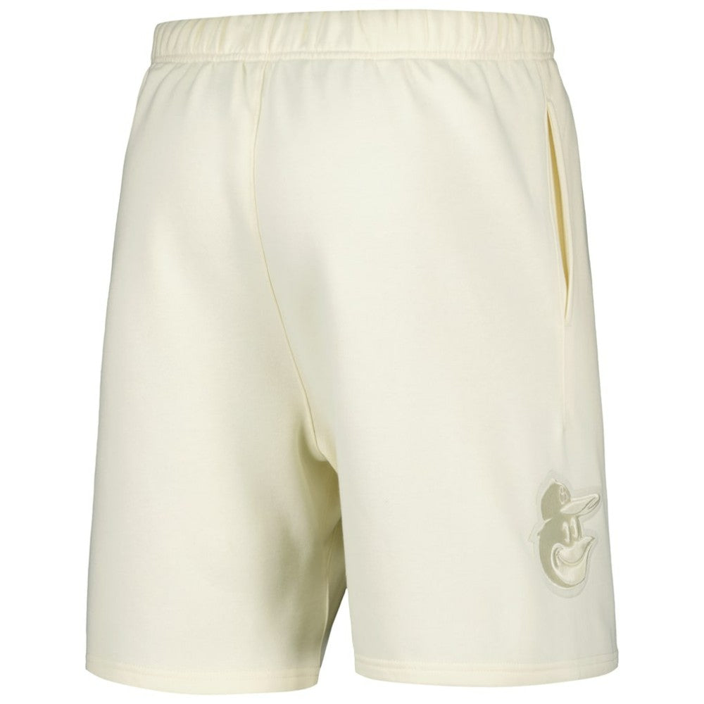 Baltimore Orioles Pro Standard Neutral Fleece Shorts Cream