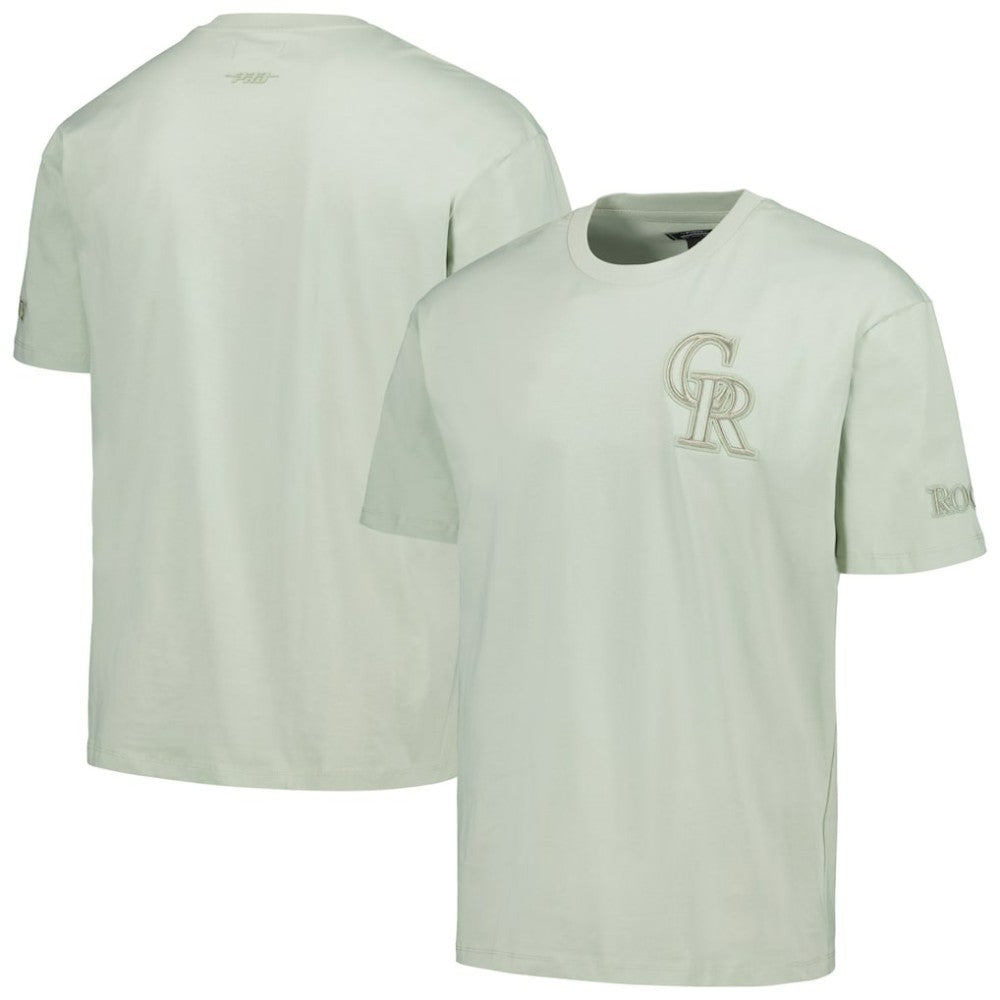 Colorado Rockies Pro Standard Oversized Neutral CJ Dropped Shoulders T-Shirt Mint