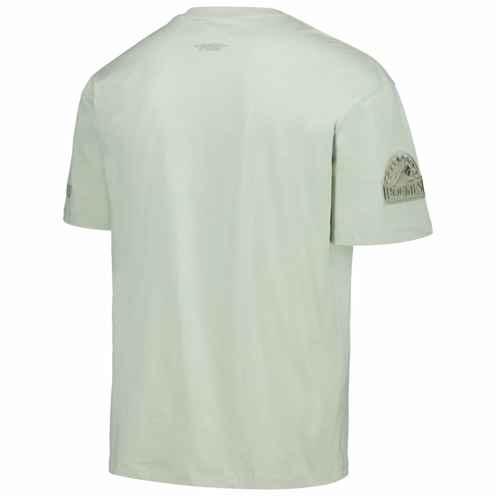 Colorado Rockies Pro Standard Oversized Neutral CJ Dropped Shoulders T-Shirt Mint