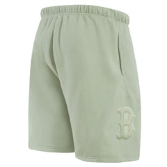 Boston Red Sox Pro Standard Neutral Fleece Shorts Light Green