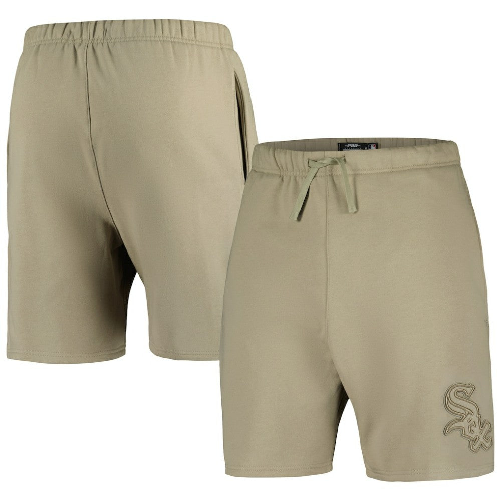 Chicago White Sox Pro Standard Neutral Fleece Shorts Khaki