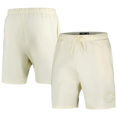 Cincinnati Reds Pro Standard Neutral Fleece Shorts Cream