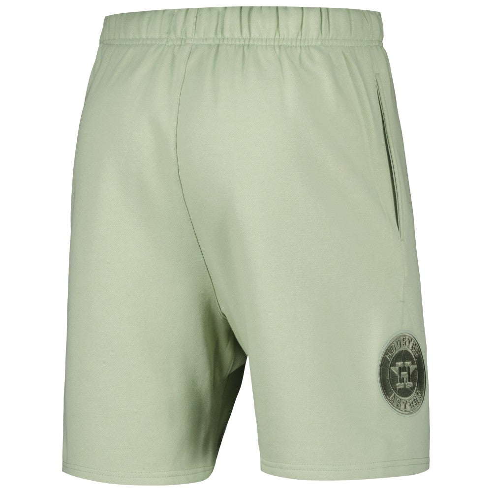 Houston Astros Pro Standard Neutral Fleece Shorts Light Green