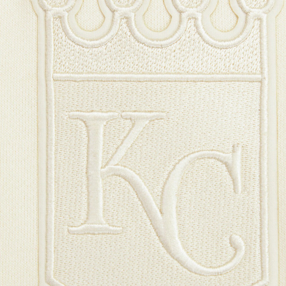 Kansas City Royals Pro Standard Neutral Fleece Shorts Cream