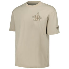 Washington Nationals Pro Standard Oversized Neutral CJ Dropped Shoulders T-Shirt Tan