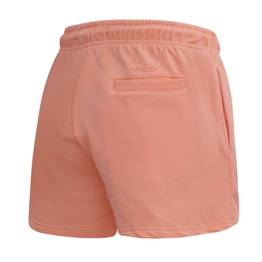 Atlanta Braves Pro Standard Women's Neutral Fleece Shorts Pink