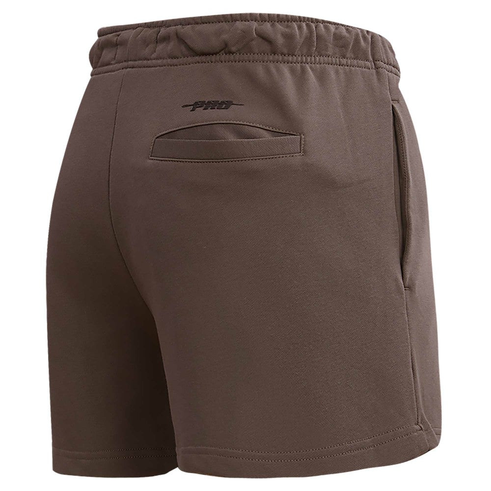 Los Angeles Dodgers Pro Standard Women's Neutral Fleece Shorts Pink