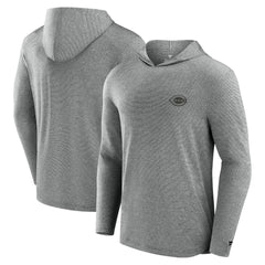 Cincinnati Reds Front Office Tech Lightweight Hoodie T-Shirt Black