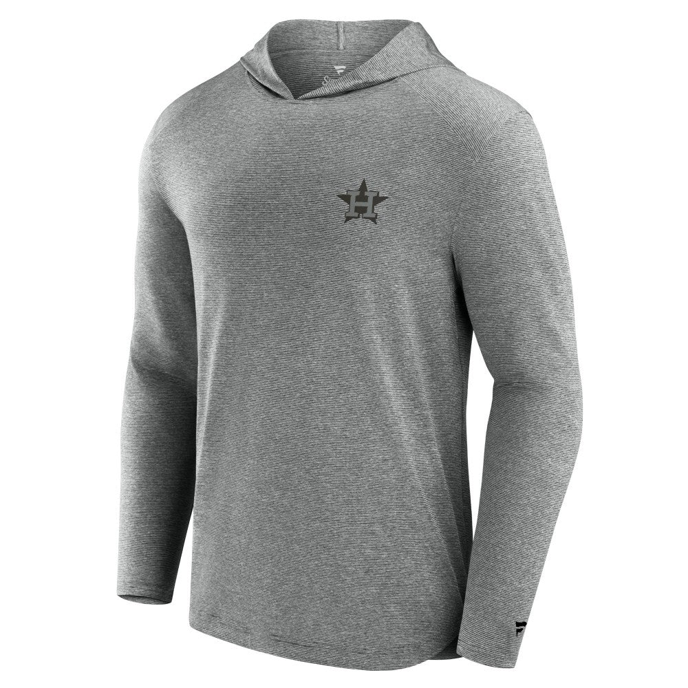 Houston Astros Front Office Tech Lightweight Hoodie T-Shirt Black