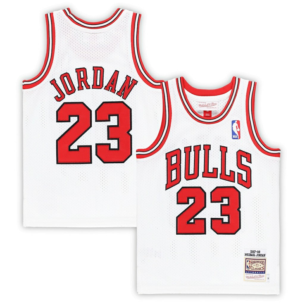 Michael Jordan Chicago Bulls Preschool 1997/98 Hardwood Classics Authentic Jersey sale - White sale