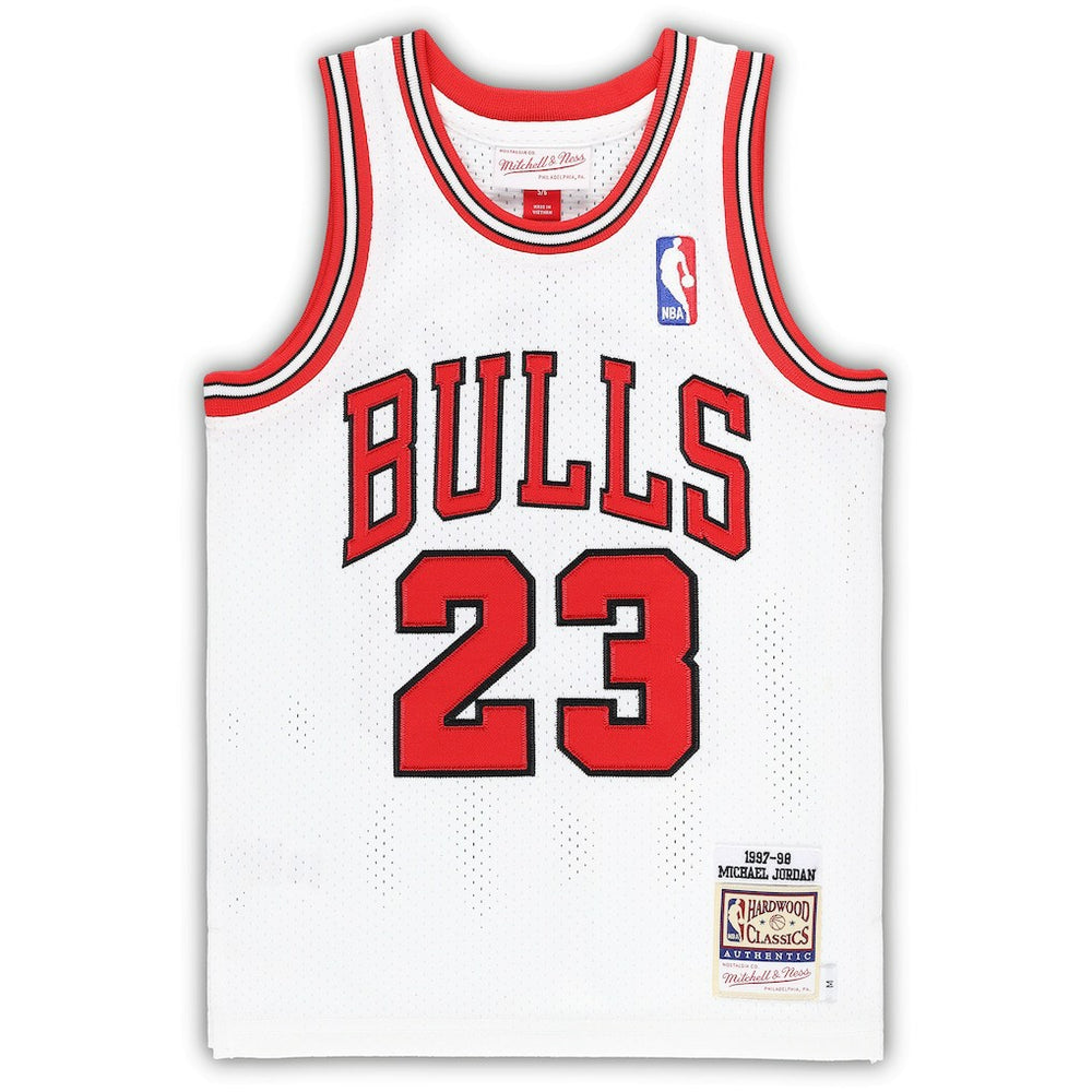 Michael Jordan Chicago Bulls Preschool 1997/98 Hardwood Classics Authentic Jersey sale - White sale