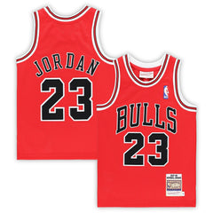 Michael Jordan Chicago Bulls Preschool 1997/98 Hardwood Classics Authentic Jersey sale - Red cheap