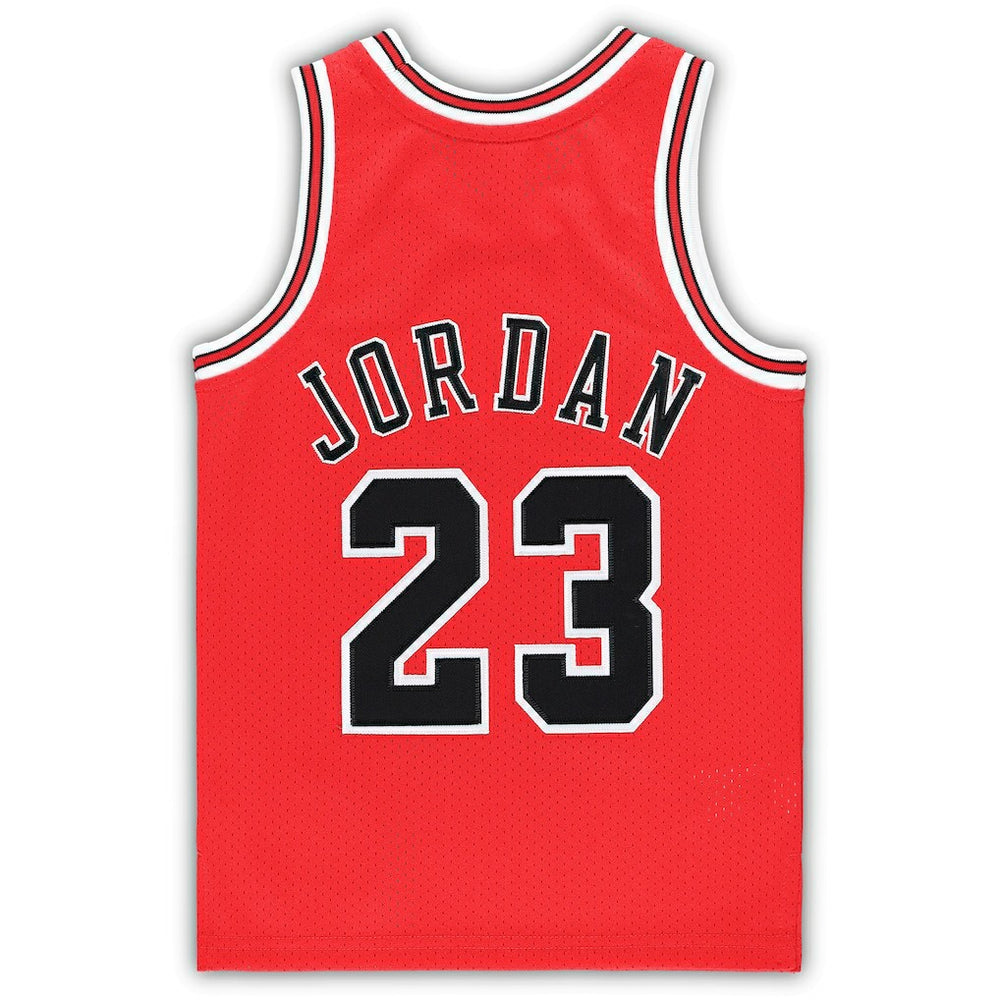Michael Jordan Chicago Bulls Preschool 1997/98 Hardwood Classics Authentic Jersey sale - Red cheap