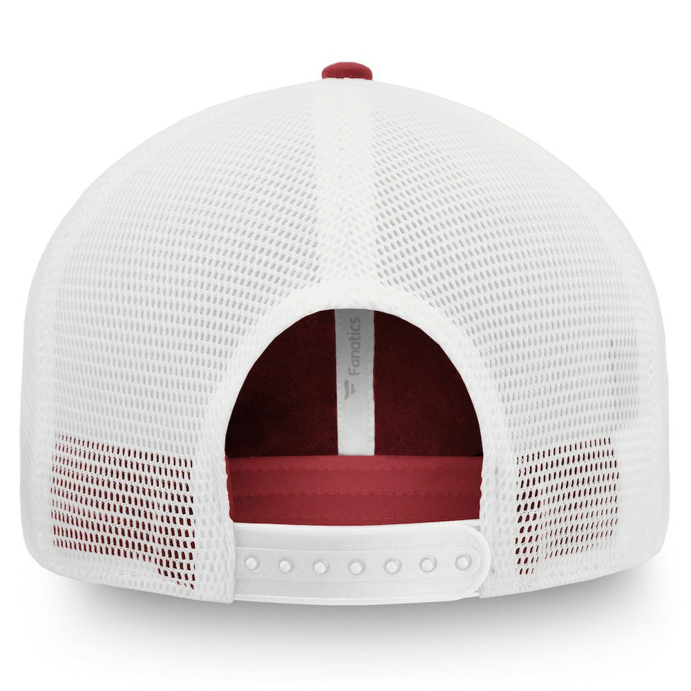 Arizona Cardinals Iconic Defender Trucker Adjustable Hat - Cardinal/White online